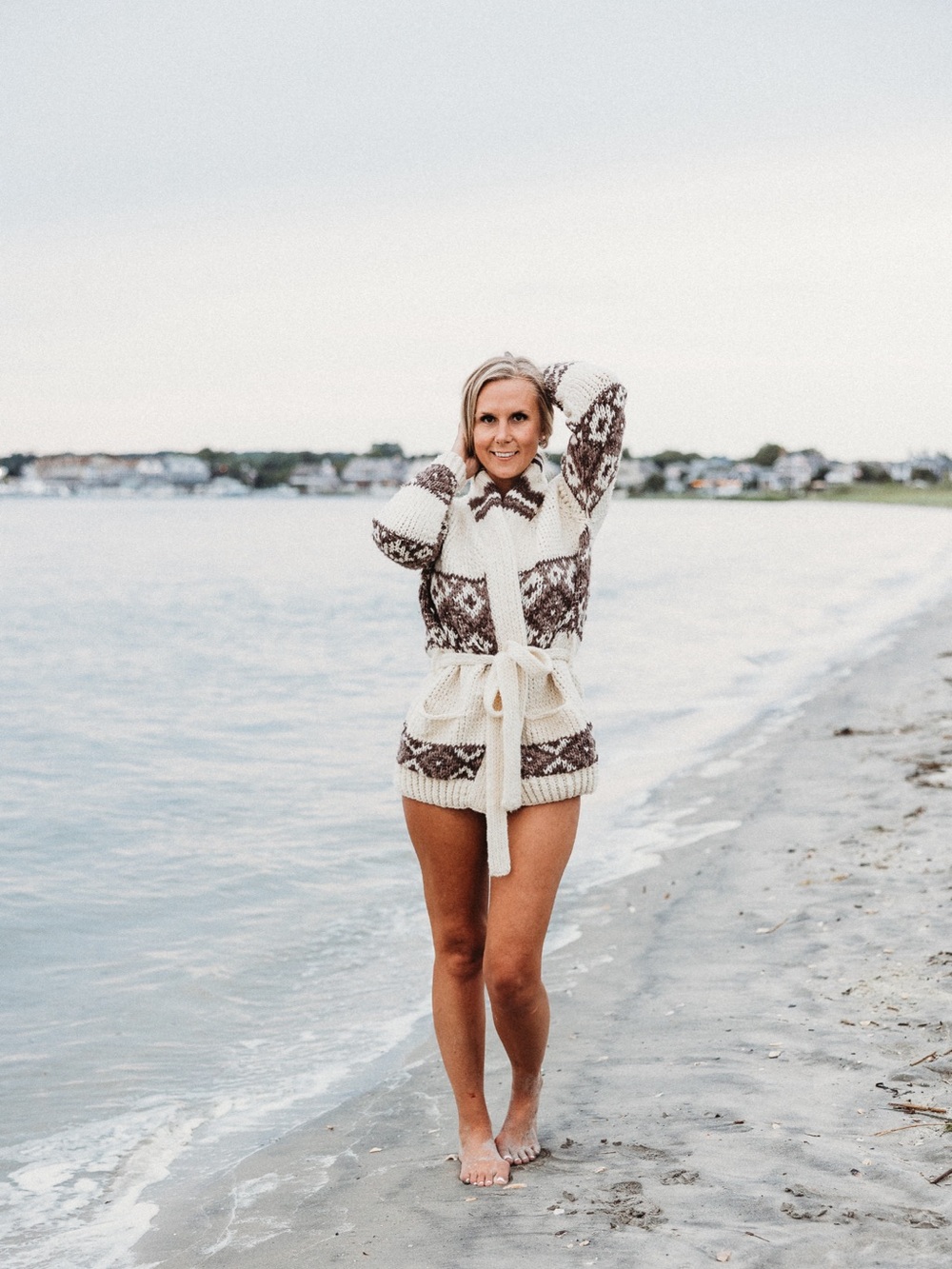 Marilyn Monroe Beach Sweater
